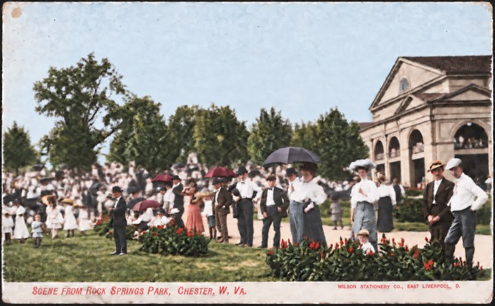 Rock Springs Park, Chester — original cover