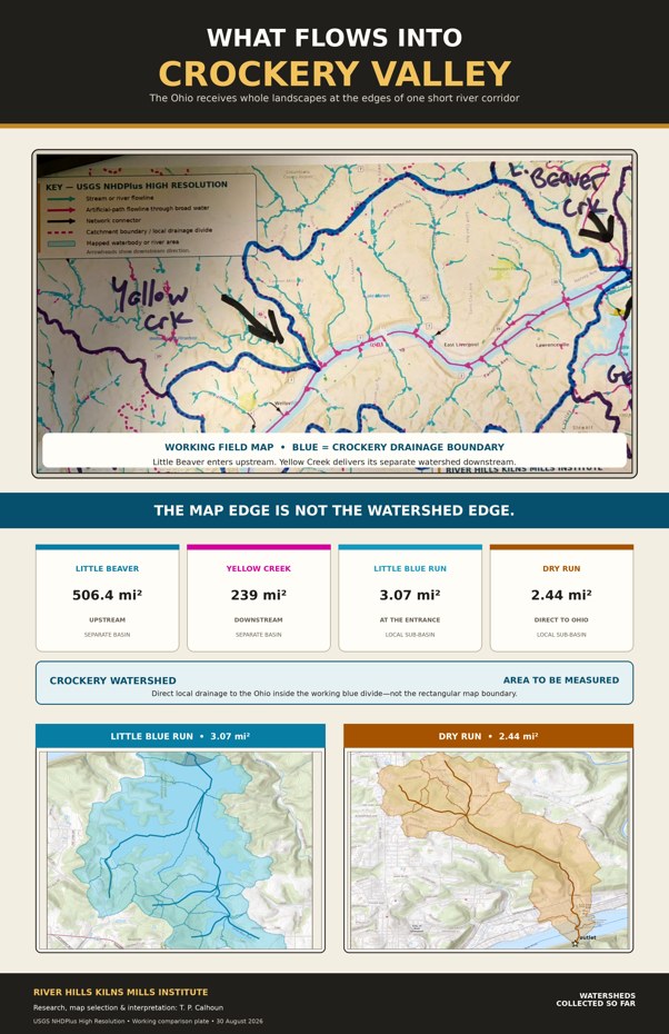 What Flows Into Crockery Valley? — original cover